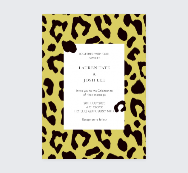 Leopard Bookblock Cards Stationery And Gift Boxes