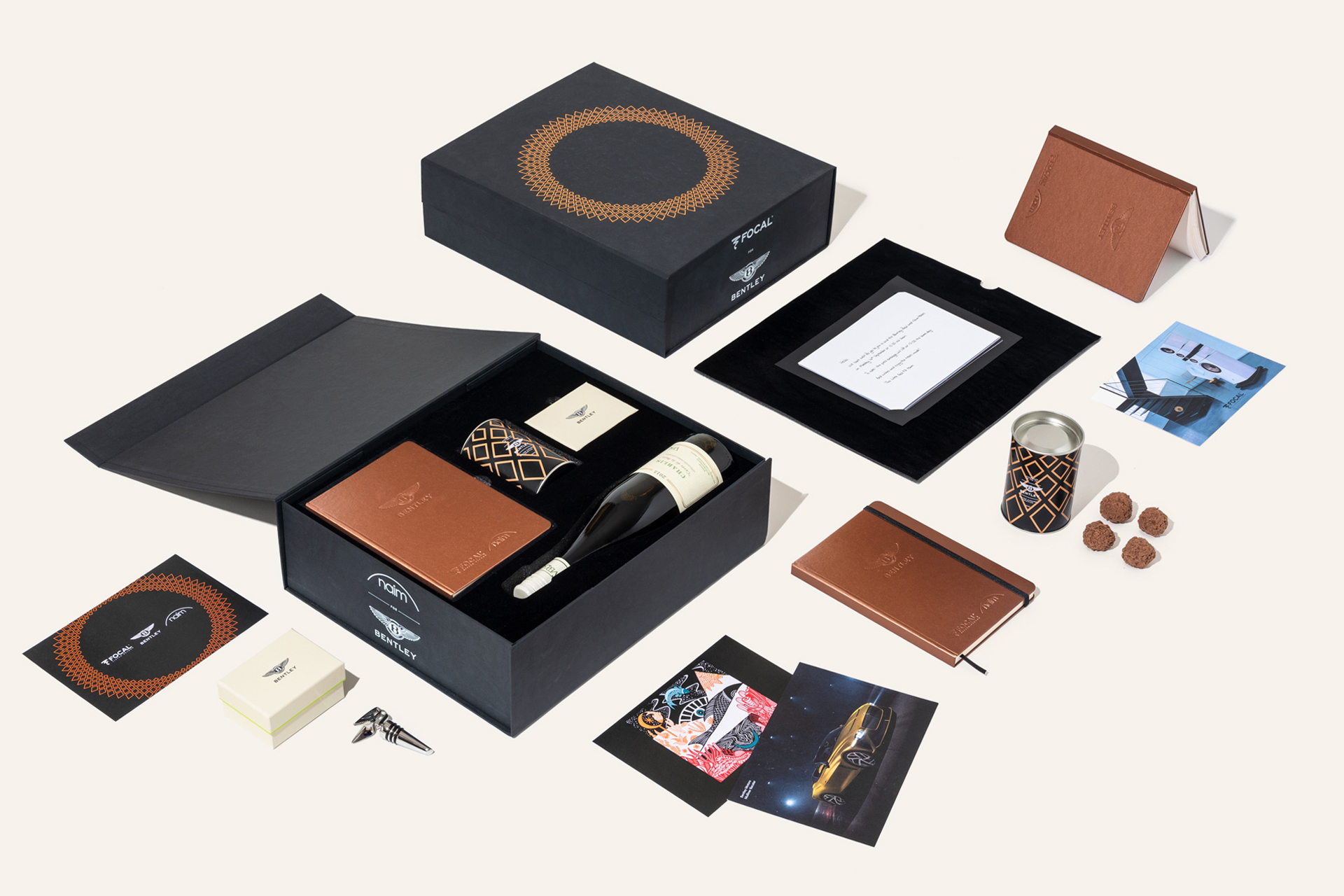 BENTLEY ギフトボックス Unveiling Bentley's PR Gift Box | Bookblock | Custom Notebooks