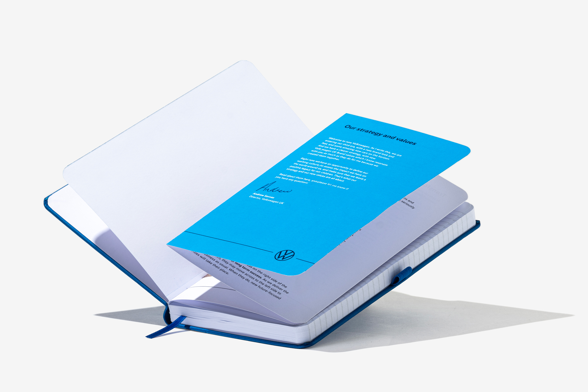 Volkswagen Ruled Notebook