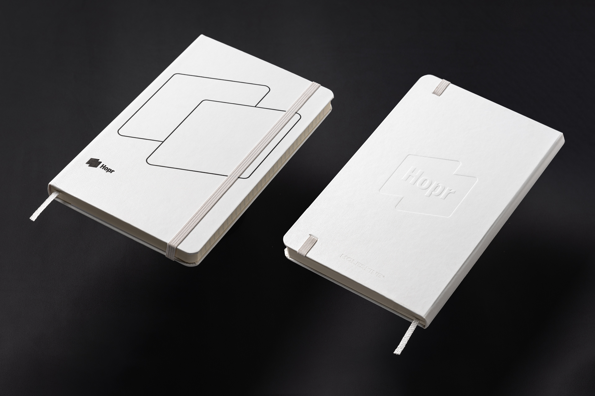 Hopr Screen Printed & Debossed Moleskine