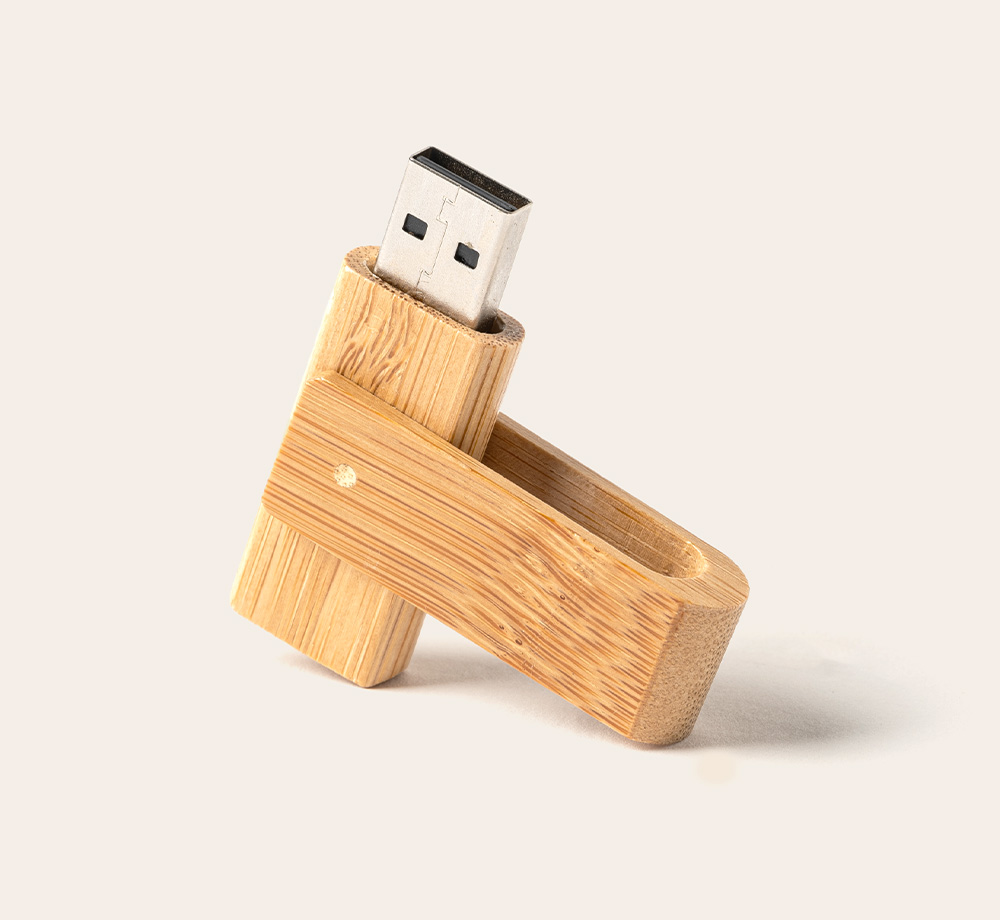 4GB Bamboo USB Flash Drive