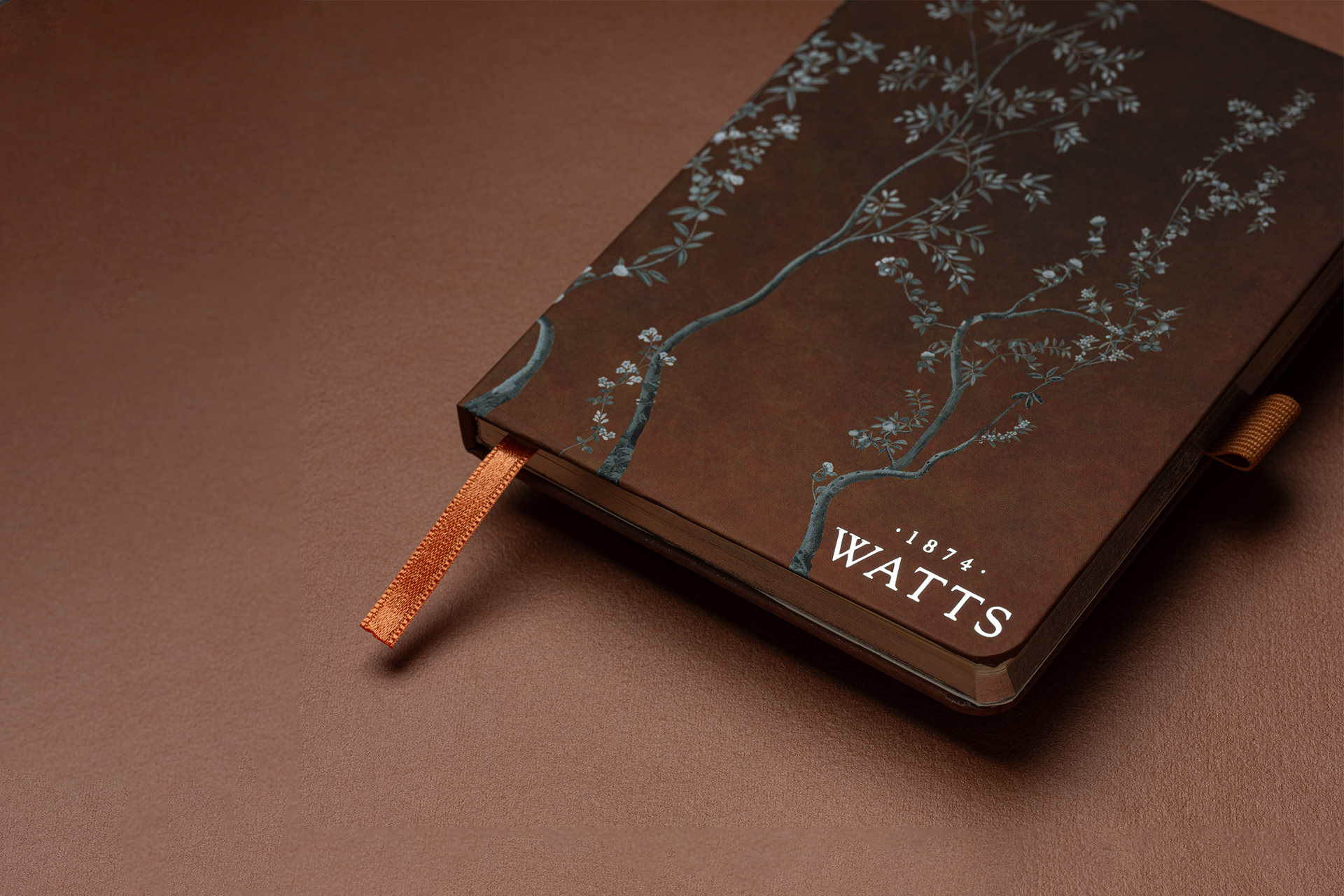 Watts 1874 Printed Cover Foiled A6 Notebooks
