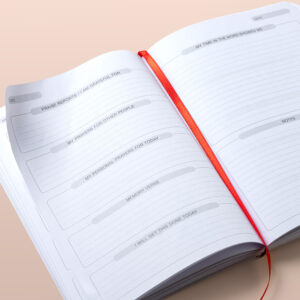 Single colour printed interior pages