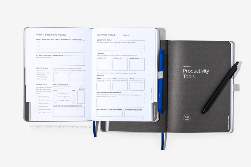 black and white custom printed inside pages example
