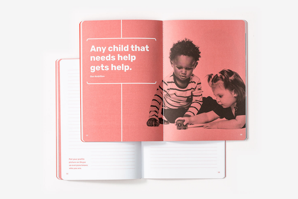 two colour printing custom printed inside pages example