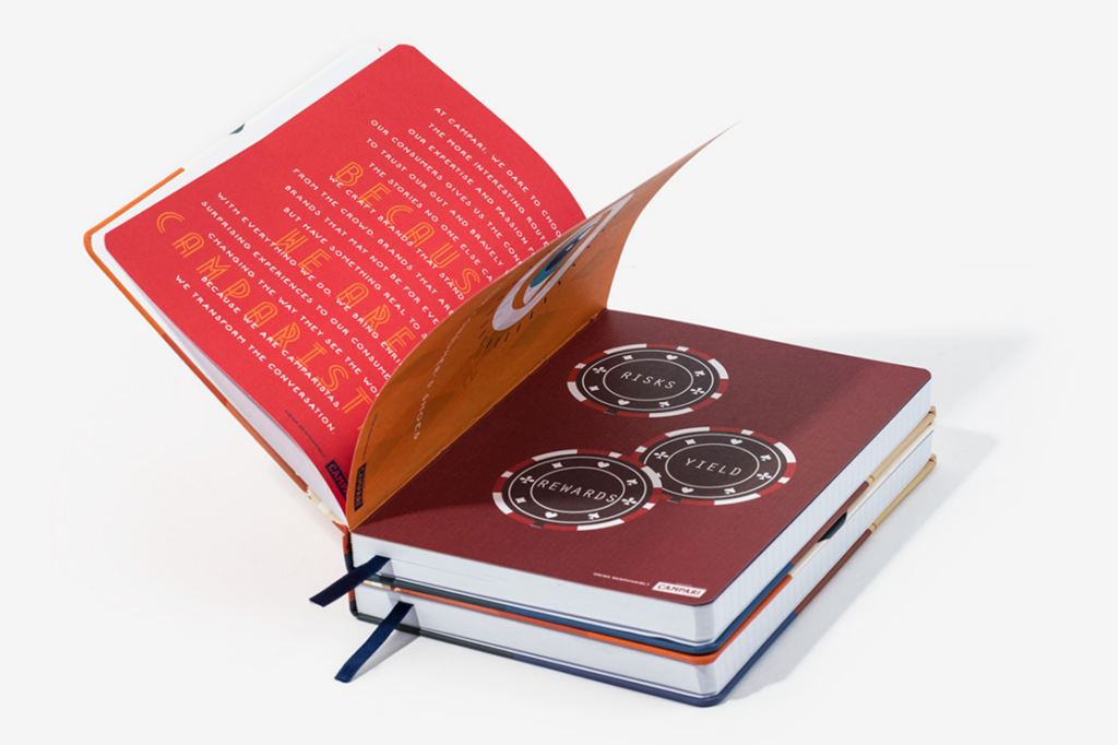 full colour printing custom printed inside pages example