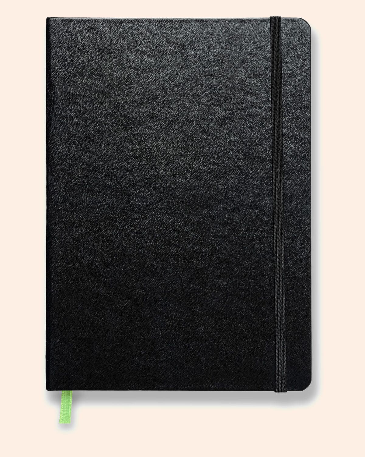MILANO vegan leather notebook detail