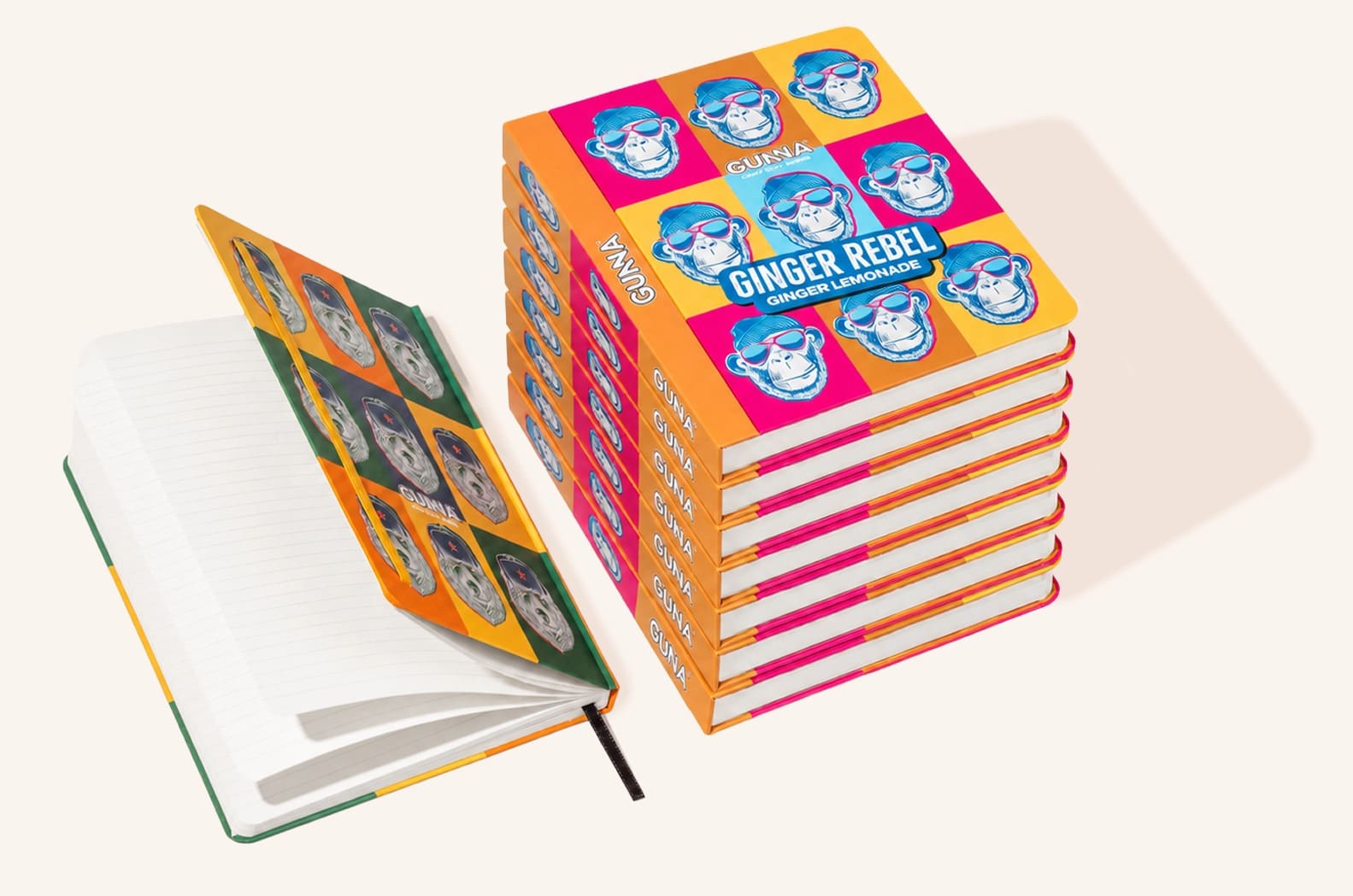 Printed hardcover notebooks