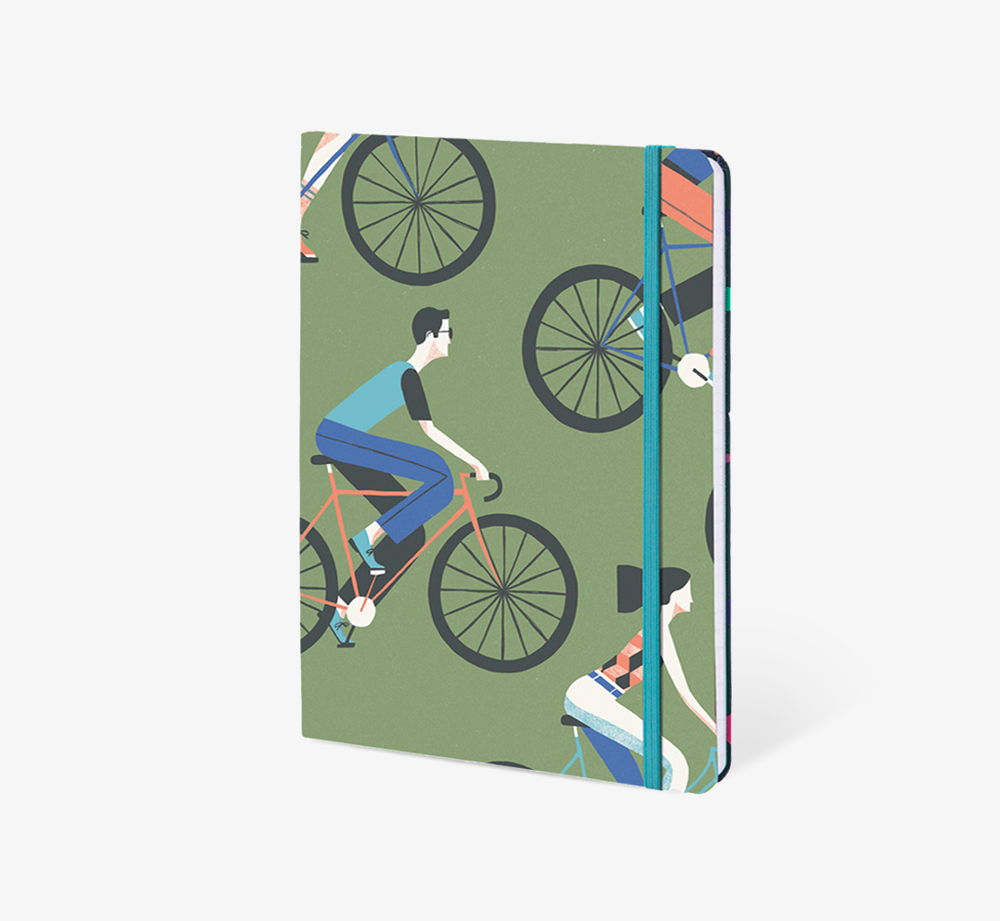 Bicycles’ A5 Notebook by The EditionsStationery| Bookblock