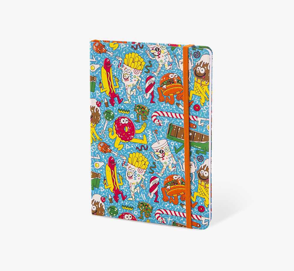 Junk Food’ A5 Notebook by The EditionsStationery| Bookblock