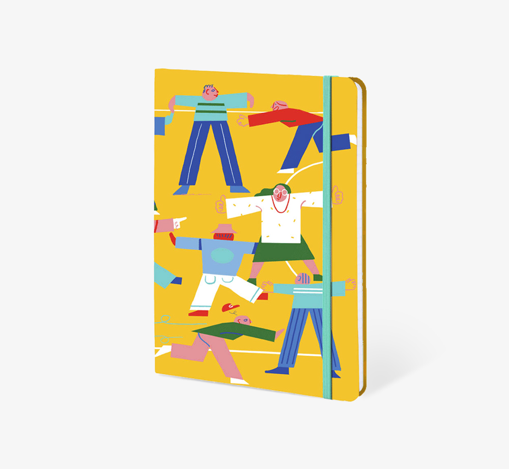 Stuck in Mud’ A5 Notebook by The EditionsStationery| Bookblock