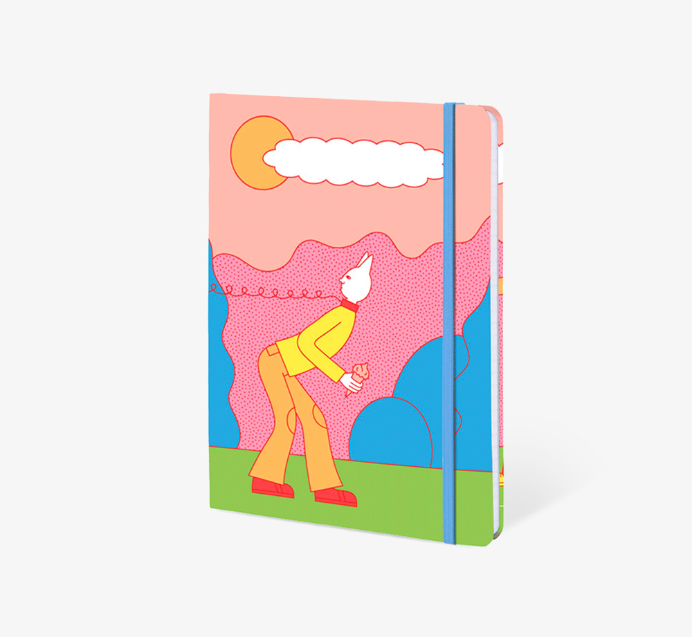 Walking Time’ A5 Notebook by The EditionsStationery| Bookblock