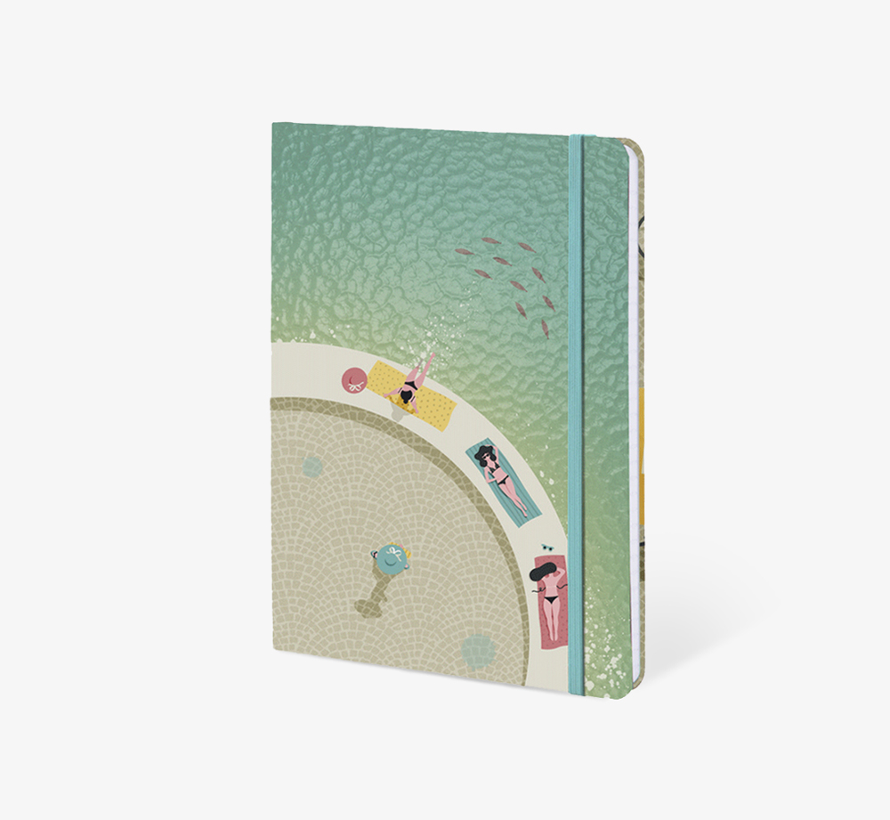 Sunbathers’ A5 Notebook by The EditionsStationery| Bookblock