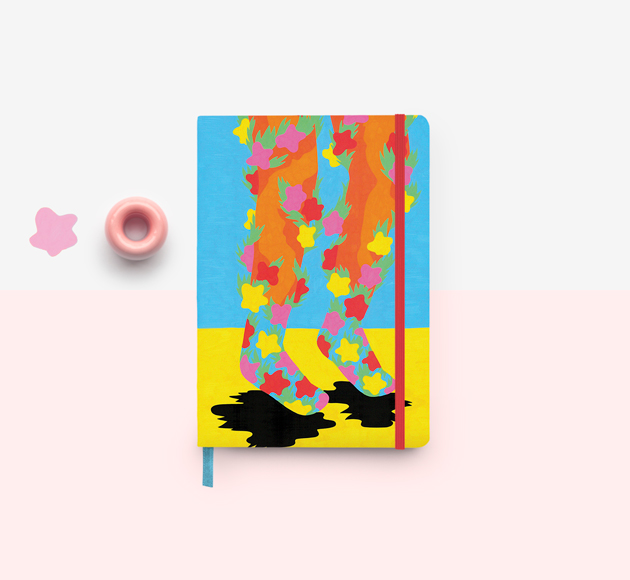 Rubber Ring' A5 Notebook | Bookblock | Cards, Stationery and Gift Boxes