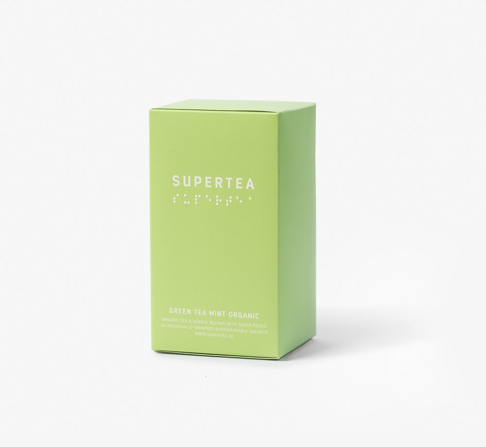 Organic Mint Green Supertea by TeministerietEat & Drink| Bookblock