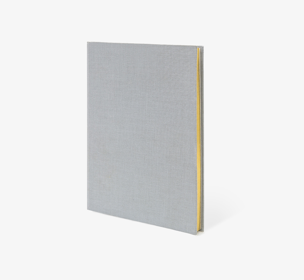 Grey Weskin Cloth Bound Notebook by BookblockStationery| Bookblock