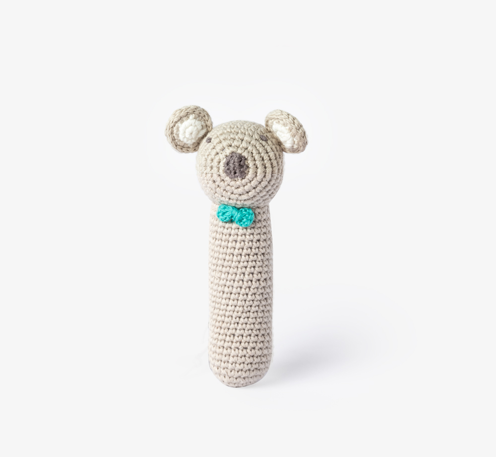 Koala Easy Grip Crochet Rattle by AlbettaBaby & Kids| Bookblock
