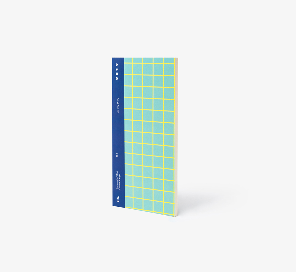 2019 Carmel Slim Line Diary Teal by Bookblock - Bookblock Shop Stationery 2019 Carmel Slim Line Diary Teal by Bookblock - Bookblock Shop Stationery