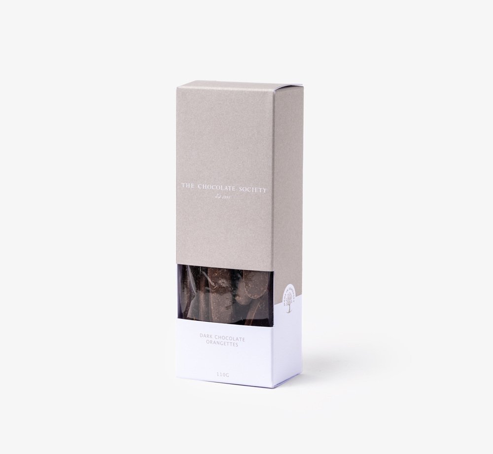 Dark Chocolate Orange Peel by The Chocolate Society - Bookblock Shop Eat & Drink Dark Chocolate Orange Peel by The Chocolate Society - Bookblock Shop Eat & Drink