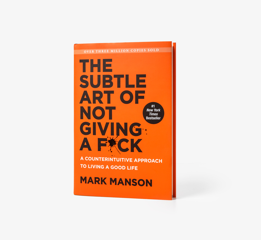 The Subtle Art of Not Giving a F*ck by Mark MansonBooks| Bookblock