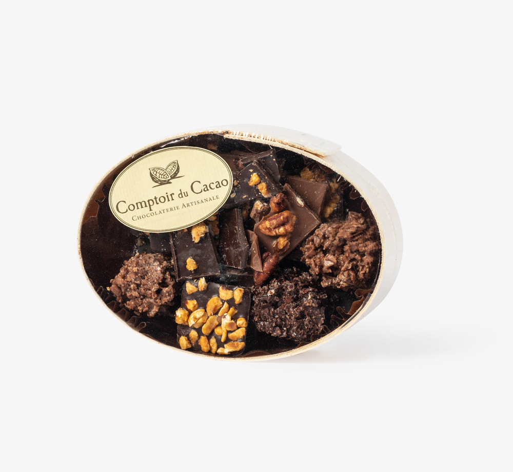 Chocolate Assortment Gift Box 130g by Comptoir du Cacao - Bookblock Shop Eat & Drink Chocolate Assortment Gift Box 130g by Comptoir du Cacao - Bookblock Shop Eat & Drink