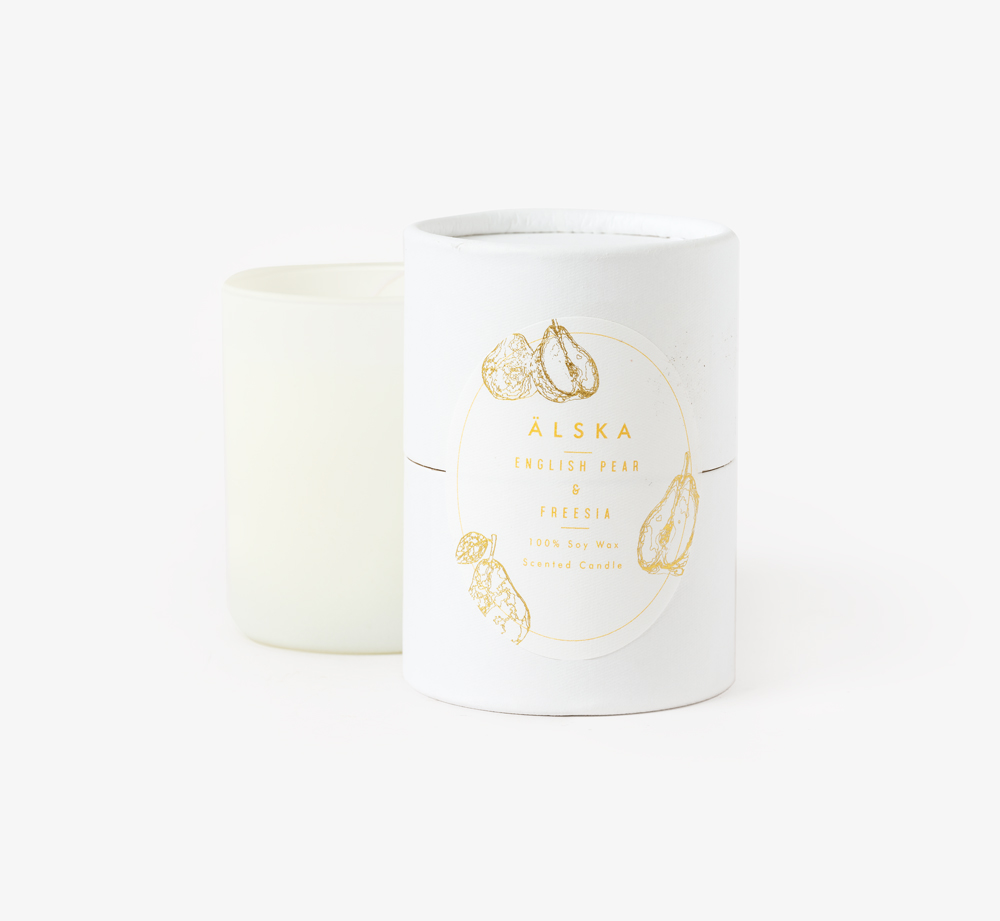 English Pear and Freesia Candle by Älska - Bookblock Shop Home English Pear and Freesia Candle by Älska - Bookblock Shop Home