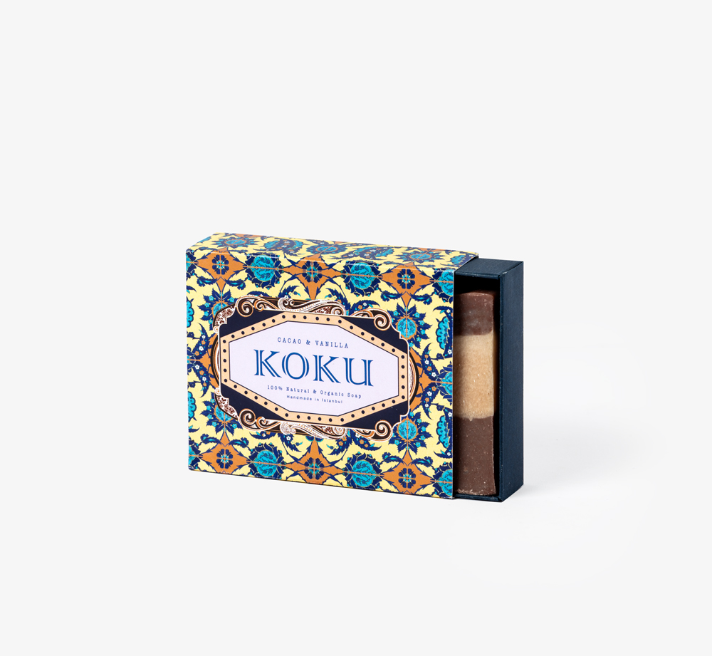 Cacao and Vanilla Handmade Soap by Koku - Bookblock Shop Pamper Cacao and Vanilla Handmade Soap by Koku - Bookblock Shop Pamper