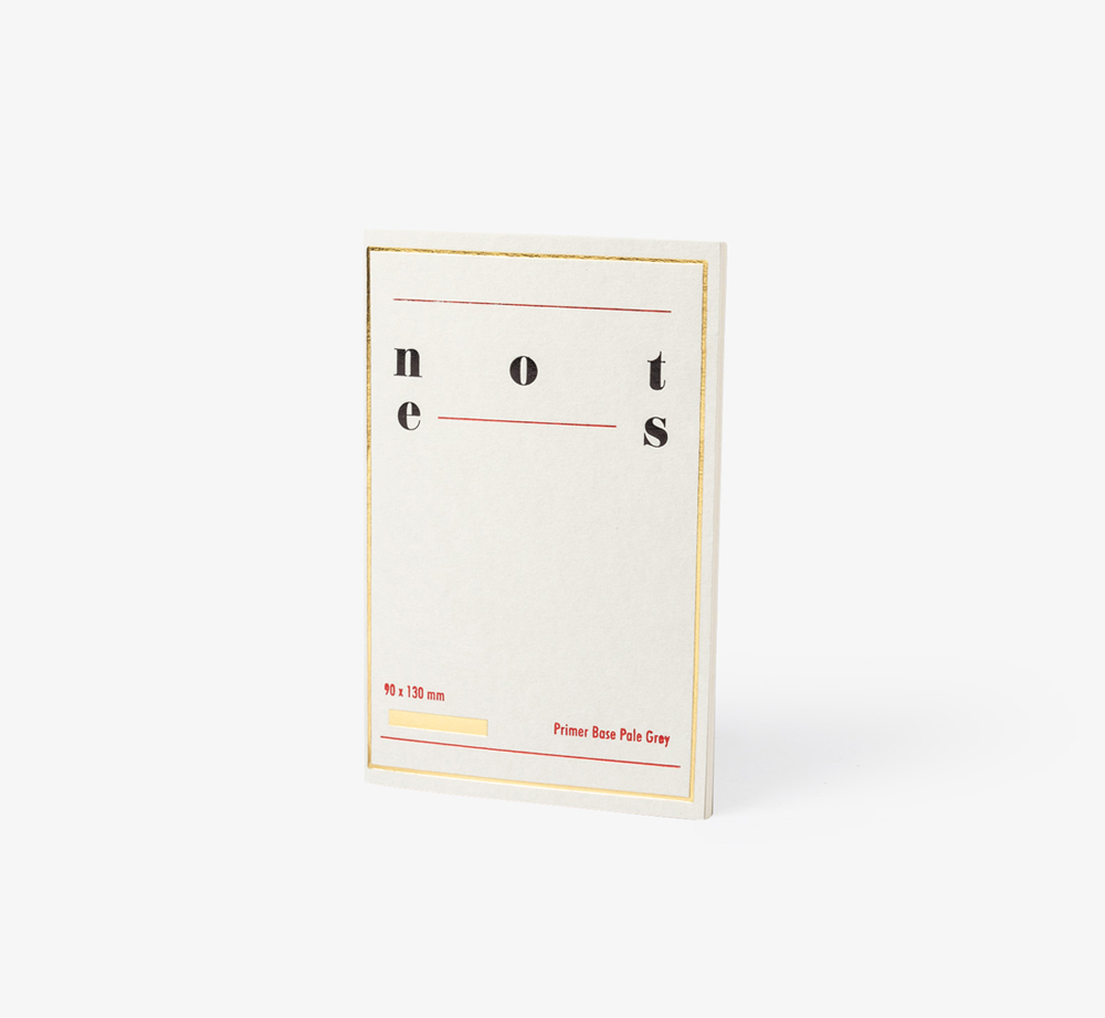 Graphic Pocket Notes Grey by BookblockStationery| Bookblock