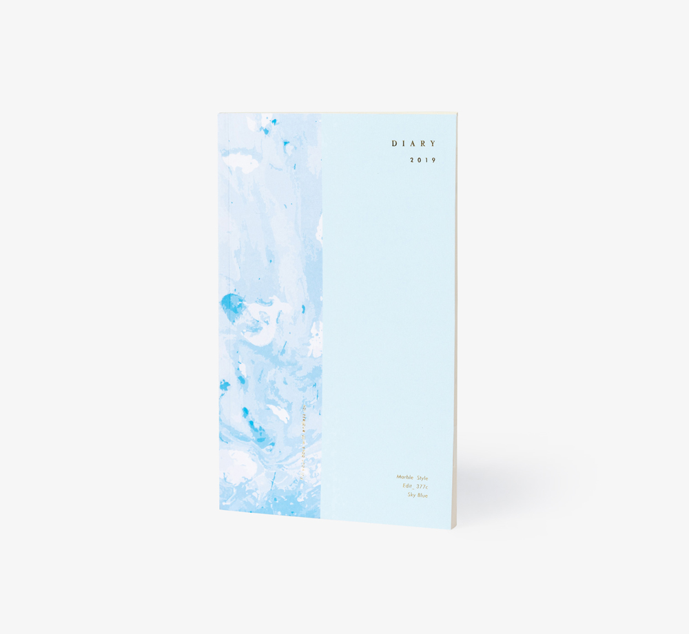 2019 Pimlico Diary Blue by BookblockStationery| Bookblock