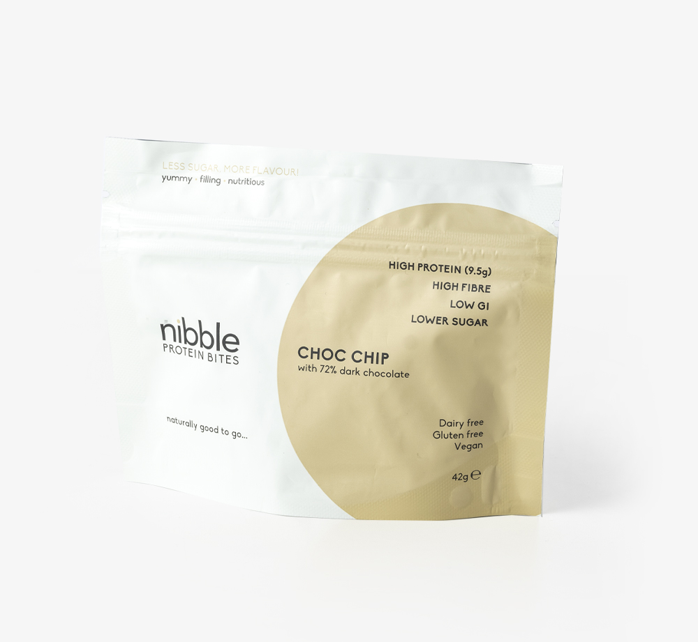 Choc Chip Protein Bites by NibbleEat & Drink| Bookblock