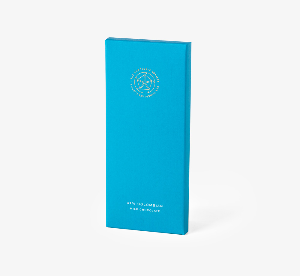 41% Colombia Milk Chocolate by The Chocolate SocietyEat & Drink| Bookblock