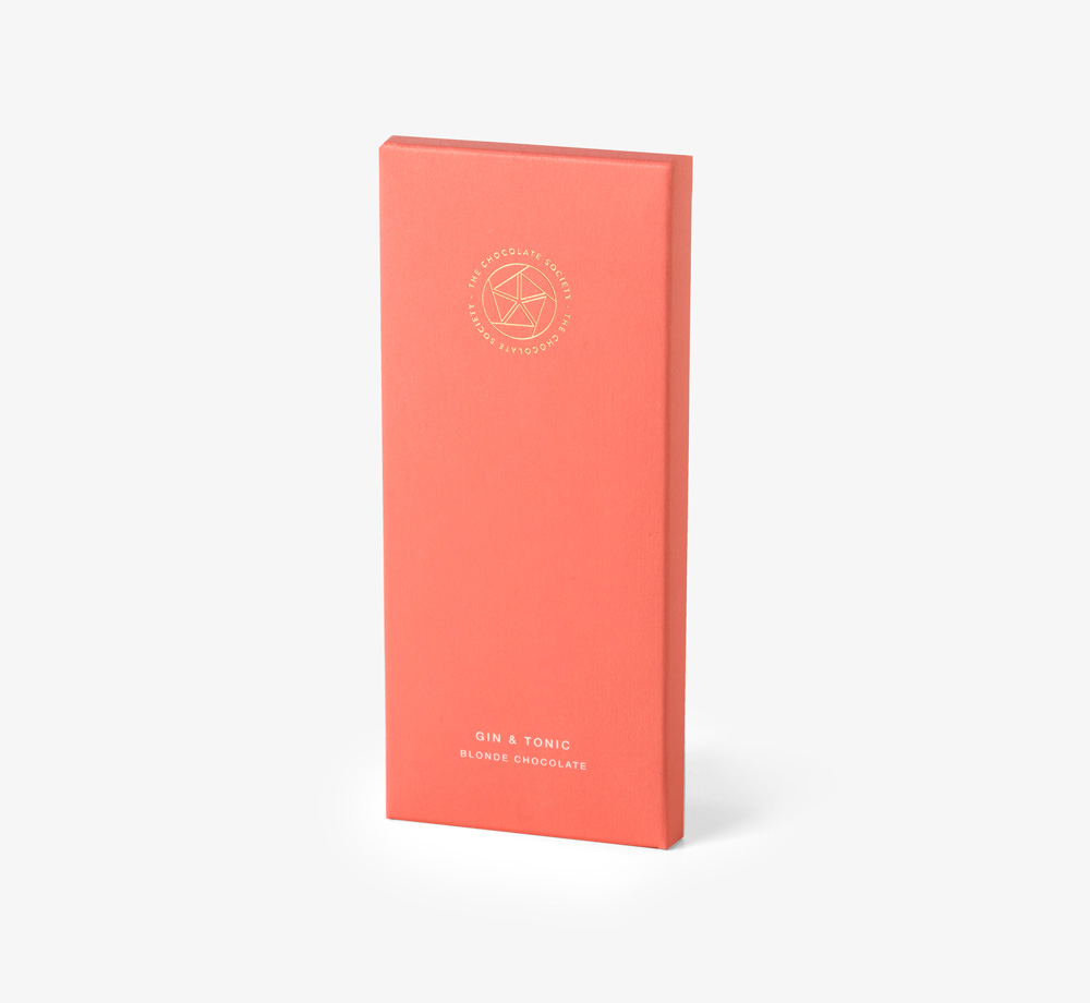 Gin + Tonic Blonde Chocolate by The Chocolate SocietyEat & Drink| Bookblock