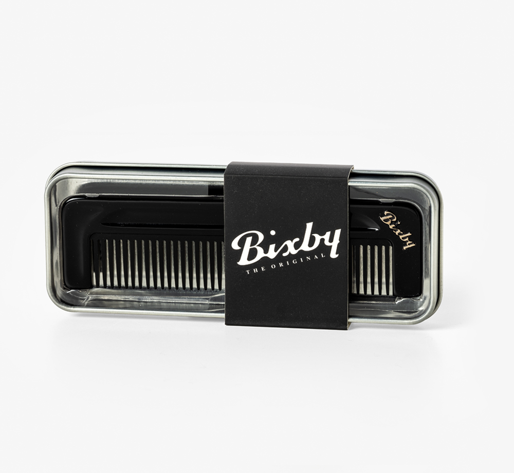 Fine Tooth Comb Black by BixbyMen's| Bookblock