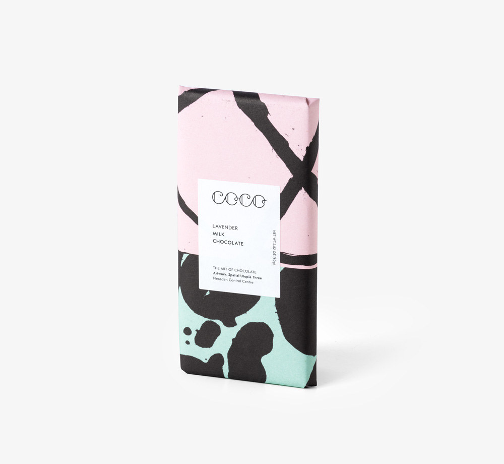 Lavender Milk Chocolate by Coco ChocolatierCorporate Gifts| Bookblock