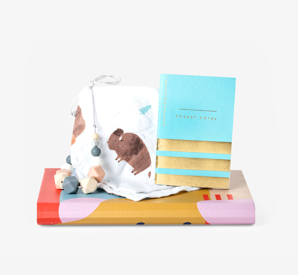 Bison Baby Letter Box by BookblockGift Box| Bookblock