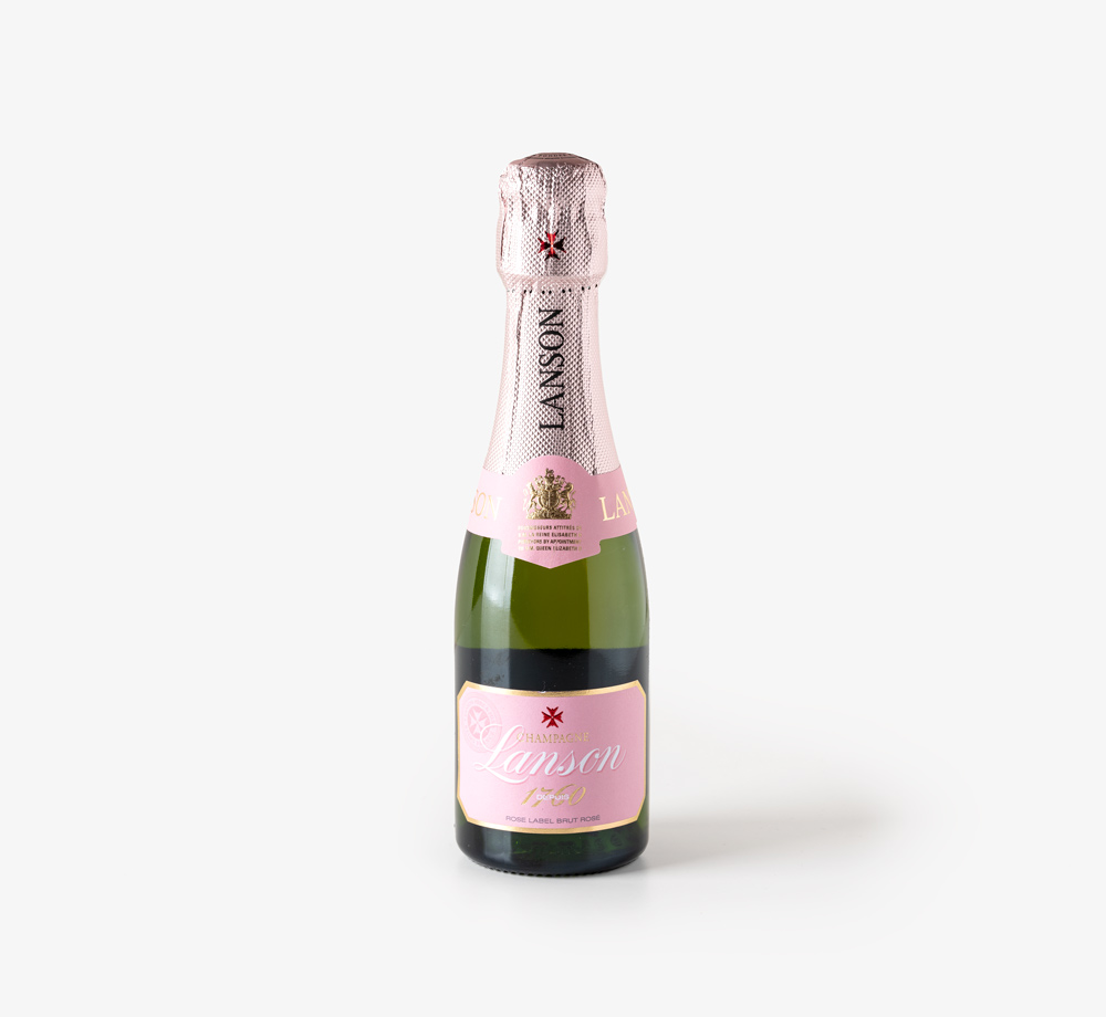 Rose Label Brut Rosé Champagne 20cl by LansonEat & Drink| Bookblock