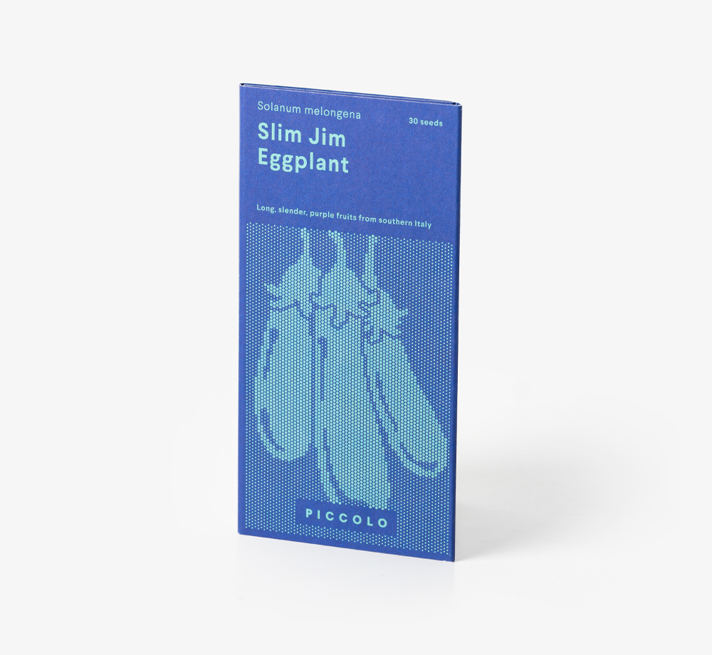 Eggplant Slim Jim Seeds by Piccolo SeedsLifestyle & Games| Bookblock