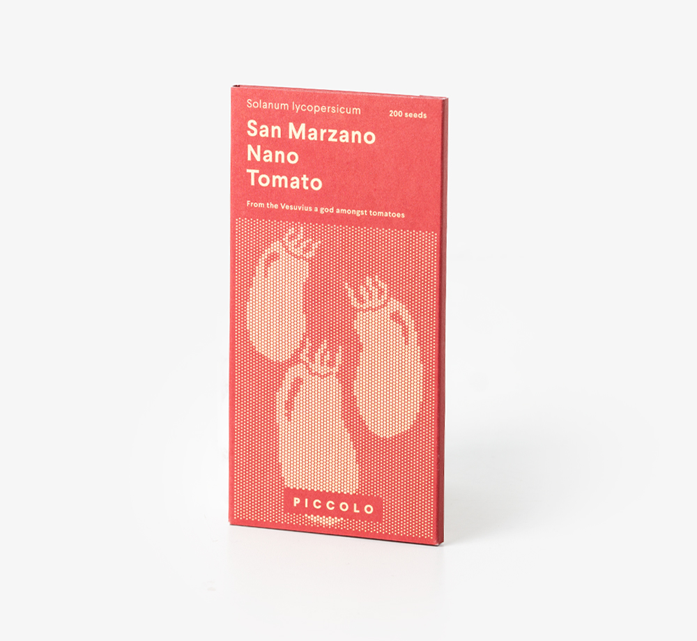 Tomato San Marzano Nano Seeds by Piccolo SeedsLifestyle & Games| Bookblock