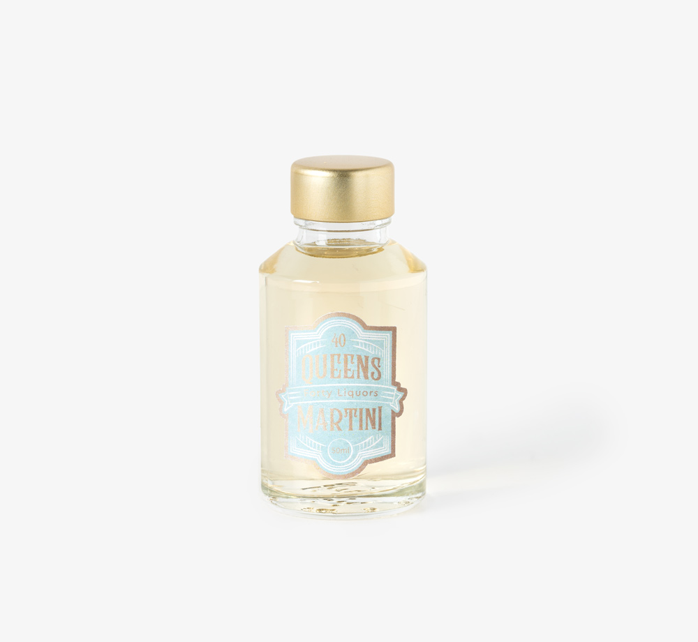 Queens Martini 50ml by Forty LiquorsCorporate Gifts| Bookblock