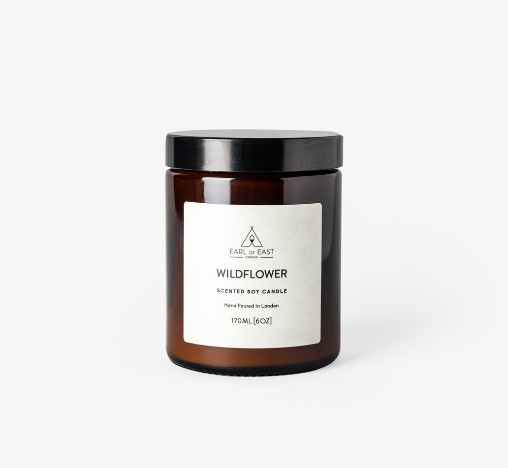 Wildflower 170ml Candle by Earl of EastHome| Bookblock