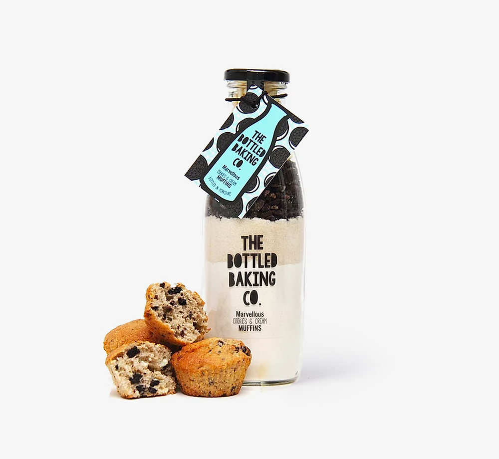 Cookies and Cream Muffins Mix by The Bottled Baking Co.Corporate Gifts| Bookblock