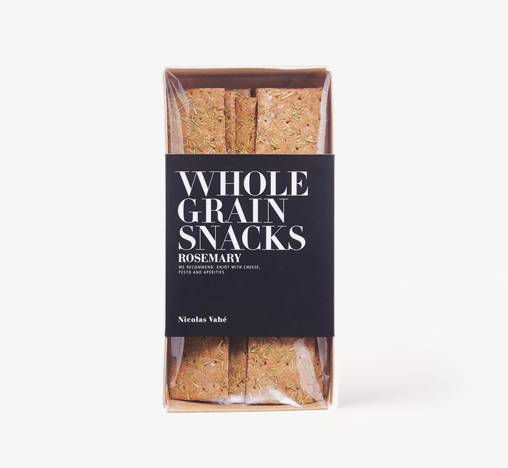 Wholegrain Rosemary Crackers by Nicolas VaheEat & Drink| Bookblock