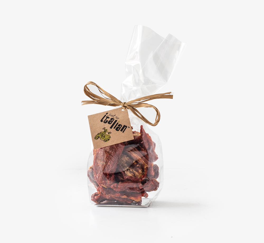 Sundried Tomatoes Gift Bag 100g by Just So ItalianCorporate Gifts| Bookblock