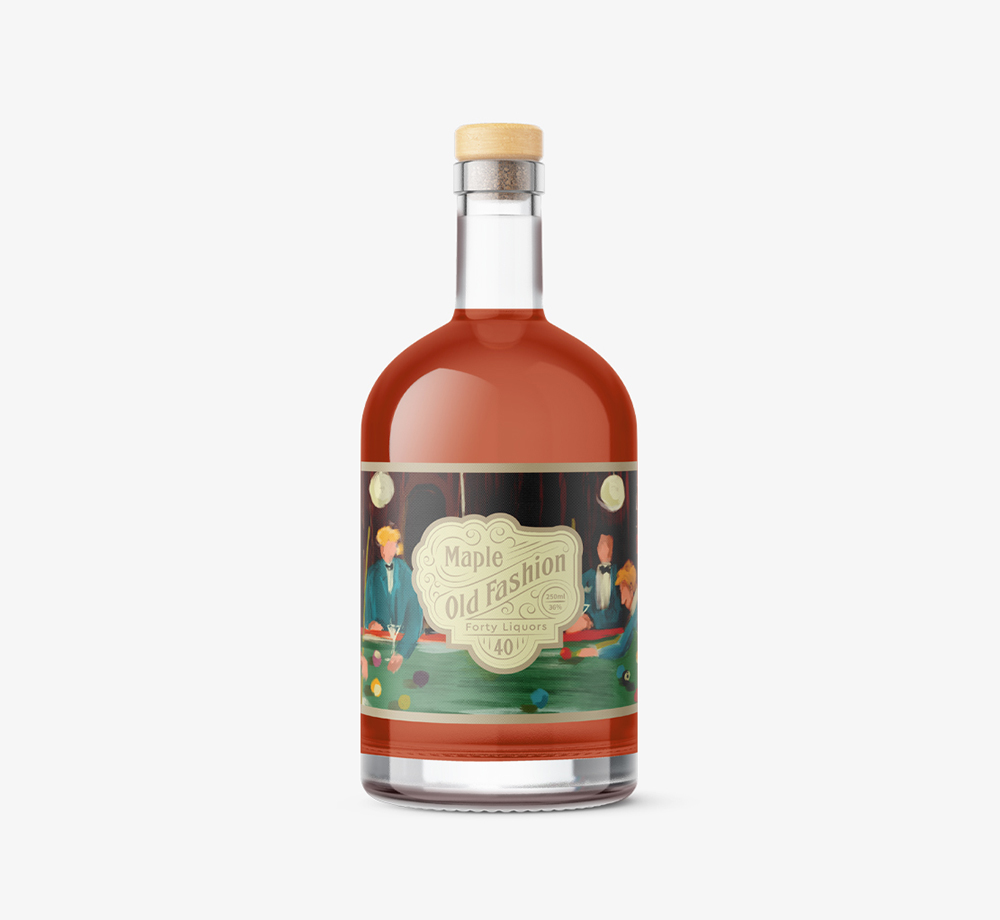 Maple Old Fashioned 20cl by Forty LiquorsCorporate Gifts| Bookblock
