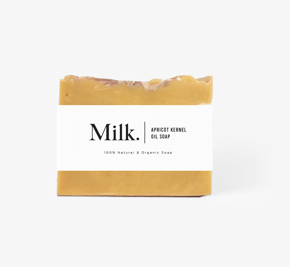 Apricot Kernel Oil Handmade Natural Soap by MilkCorporate Gifts| Bookblock