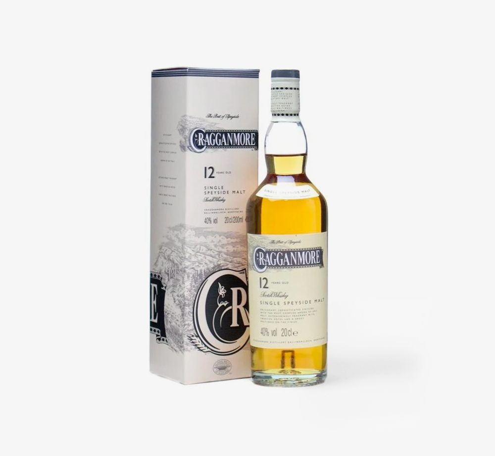Cragganmore 12YO Single Malt Scotch Whisky 20cl by CragganmoreEat & Drink| Bookblock