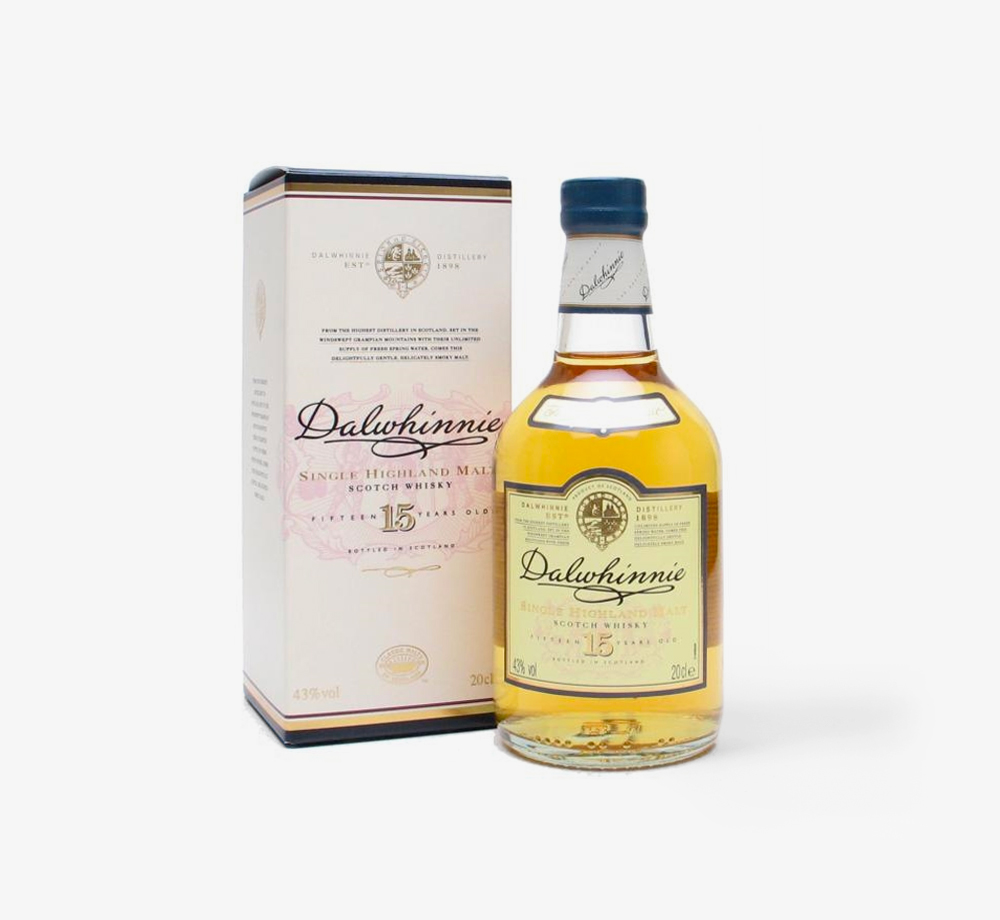 Dalwhinnie 15YO Single Malt Scotch Whisky 20cl by DalwhinnieEat & Drink| Bookblock