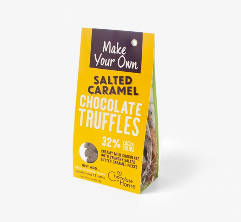 Make Your Own Salted Caramel Truffles by Chocolate At HomeCorporate Gifts| Bookblock