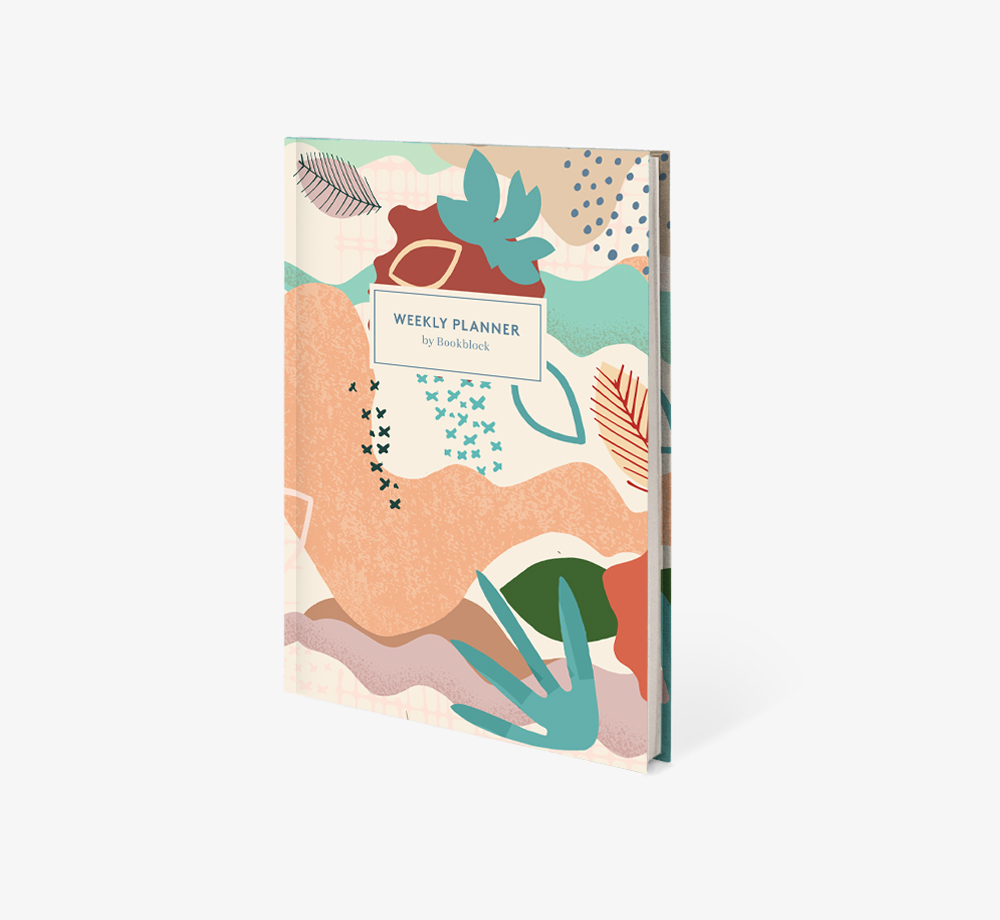 Abstract A5 Weekly Planner by BookblockStationery| Bookblock