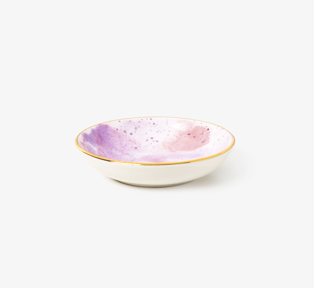 Cosmos Trinket Dish Purple by PorlandHome| Bookblock